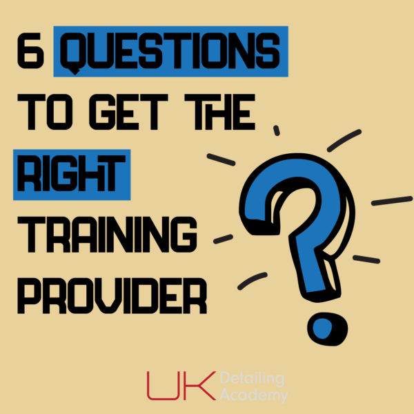 6 Things to look for from a training provider