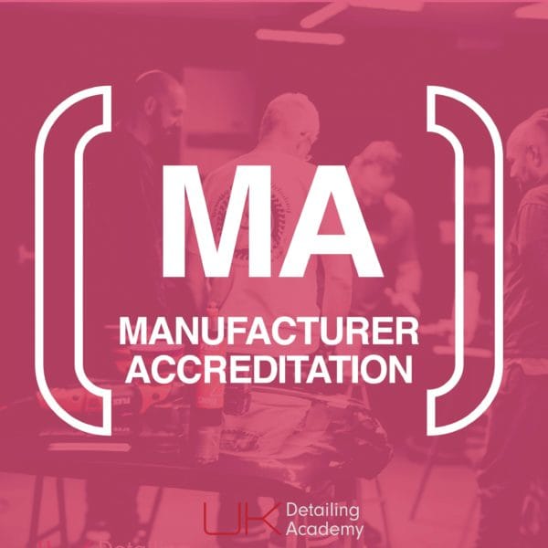 Manufacturer Accreditation Courses from UK Detailing Academy